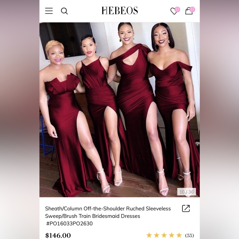 Hebeos Bridesmaid Dress-last dress in the lineup